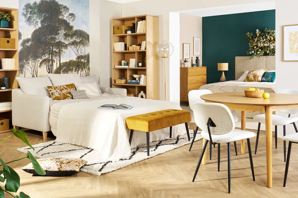 Miliboo Gepolsterte Design-Bank aus bronzefarbenem Samtstoff und schwarzem Metall L95 cm GUESTA* Flurmöbel
