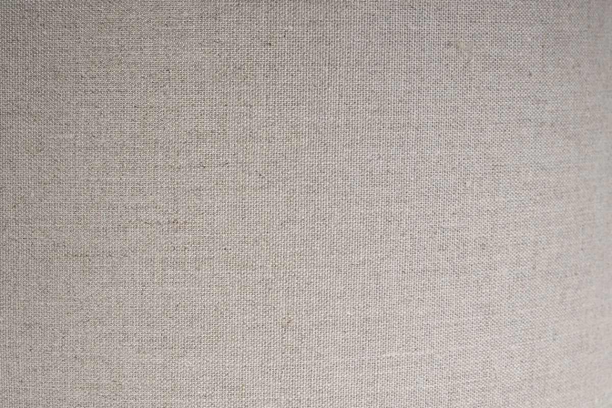 Miliboo Hängeleuchte aus beigem Leinen und Bast D55 cm AZAMI* Pendelleuchten|Pendelleuchten