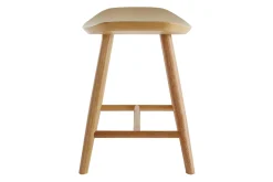 Miliboo Hocker aus hellem Holz H46,5 cm DEMORY* Design-stühle|Holzstühle