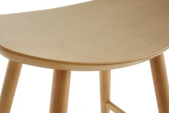 Miliboo Hocker aus hellem Holz H46,5 cm DEMORY* Design-stühle|Holzstühle