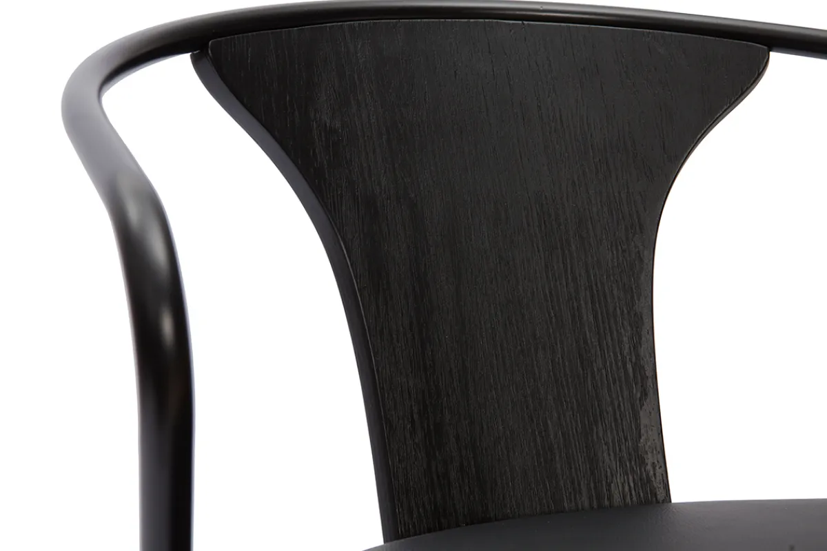Miliboo Industrial-Barhocker höhenverstellbar schwarz (2er-Set) BECKETT* Barhocker