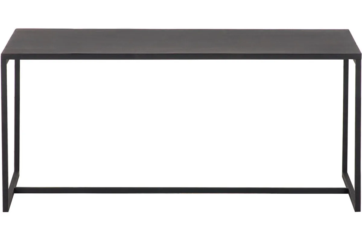 Miliboo Industrieller Couchtisch KARL schwarzes Metall* Couchtische