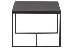 Miliboo Industrieller Couchtisch KARL schwarzes Metall* Couchtische