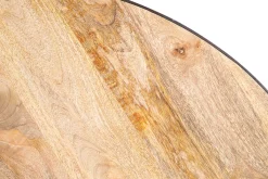 Miliboo Industrieller Esstisch Holz und Metall D125 ATELIER* Esstische