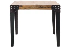 Miliboo Industrieller Esstisch Stahl und Holz L160 MADISON* Esstische