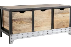 Miliboo Industrielles Aufbewahrungs- / Schuhmöbel ATELIER Massivholz und Metall* Kommoden|Kommoden