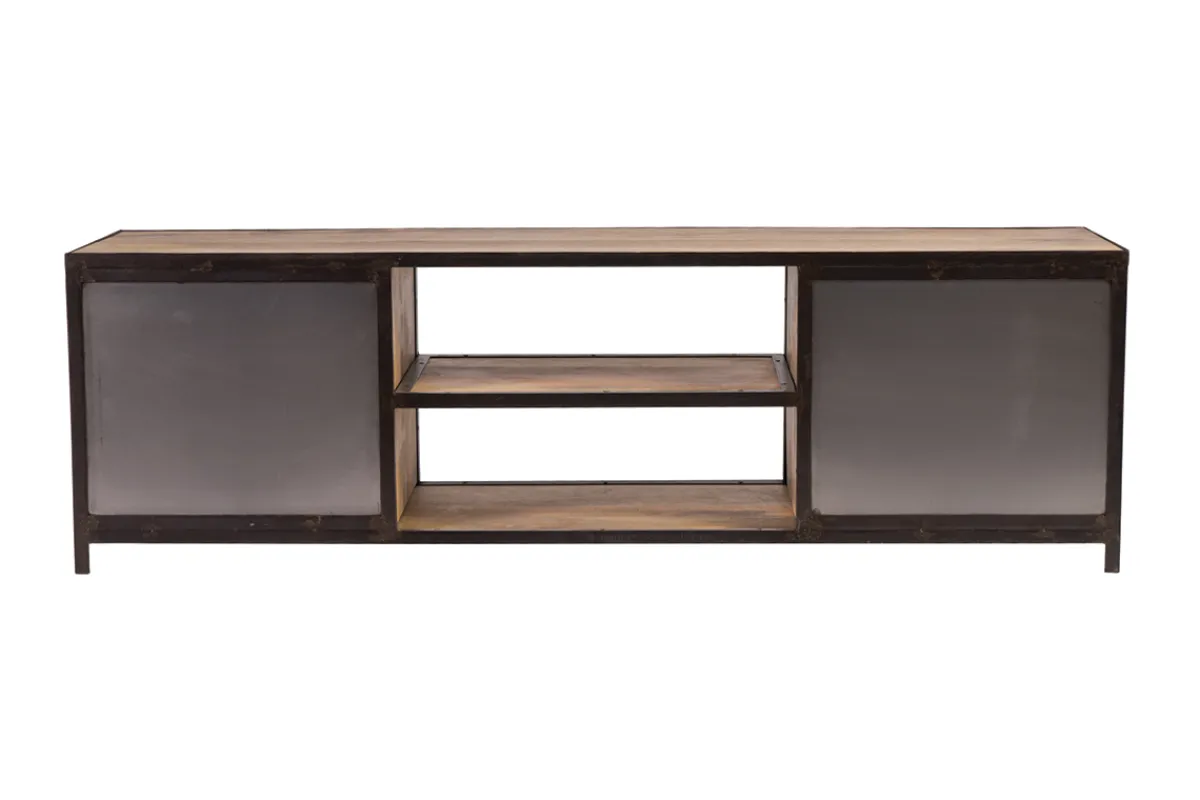 Miliboo Industrielles Design-TV-Möbel 178 cm INDUSTRIA* Tv-lowboards