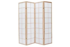 Miliboo Japanischer Paravent IKUYO, Holz und Papier* Paravent|Alle Dekoration