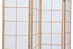 Miliboo Japanischer Paravent IKUYO, Holz und Papier* Paravent|Alle Dekoration