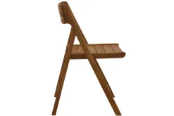 Miliboo Klappbare Gartenstühle aus Massivholz (2er-Set) DIEGO* Gartenstühle