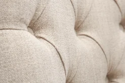 Miliboo Klassischer Stuhl, naturfarbener Stoff, Beine aus hellem Holz VOLTAIRE* Design-stühle