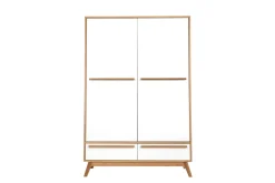 Miliboo Kleiderschrank 2 Türen skandinavisches Design HELIA* Schränke