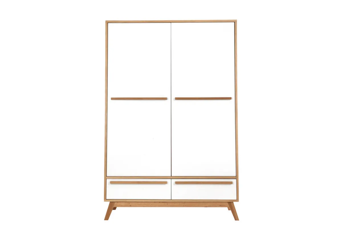 Miliboo Kleiderschrank 2 Türen skandinavisches Design HELIA* Schränke