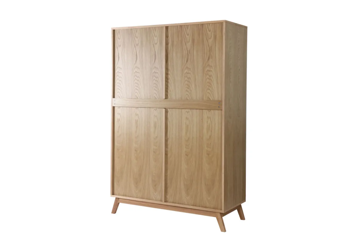 Miliboo Kleiderschrank 2 Türen skandinavisches Design HELIA* Schränke