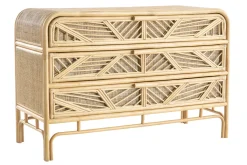 Miliboo Kommode Rattan 3 Schubladen GALON* Kommoden|Kommoden