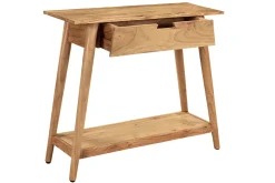Miliboo Konsole aus massivem Akazienholz B90 cm FRANKLIN* Konsolentische