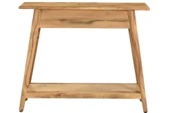 Miliboo Konsole aus massivem Akazienholz B90 cm FRANKLIN* Konsolentische