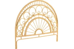 Miliboo Kopfteil aus Rattan mit Muster B 160 cm SORAYA* Bett-kopfteile