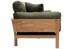 Miliboo KYO Khaki skandinavisches 3-Sitzer-Sofa mit abnehmbaren Bezügen* Design-sofas