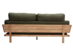 Miliboo KYO Khaki skandinavisches 3-Sitzer-Sofa mit abnehmbaren Bezügen* Design-sofas