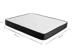 Miliboo Matratze mit Memory-Schaum 180 x 200 cm OLIVER* Matratzen