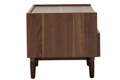 Miliboo Nachttisch aus dunklem Holz mit Schublade SANAA* Nachttische