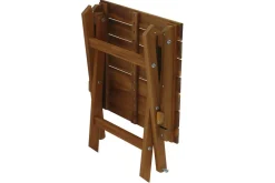 Miliboo Niedriger Gartentisch aus Massivholz zusammenklappbar B40 x T40 cm ITZA* Gartentische