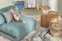 Miliboo Ovale Couchtische aus hellem Holz (2er-Set) WOODY* Couchtische|Beistelltische