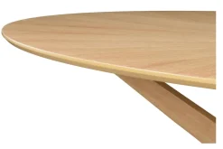 Miliboo Ovaler Design-Esstisch aus Eiche L160 cm DIELLI* Esstische
