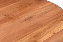 Miliboo Ovaler Esstisch aus massivem Akazienholz und Metall B160 cm OBALI* Esstische