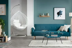 Miliboo Ovaler Hängesessel, weißer Kunststoff MOJO* Design-sessel|Sessel