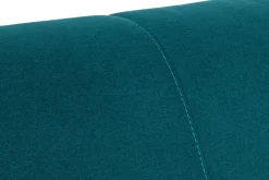 Miliboo Pfauenblau skandinavisches 3-Sitzer-Sofabett SKANDY* Schlafsofas
