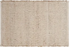 Miliboo Rechteckiger beigefarbener Teppich aus Jute und gewebter Baumwolle L140 x B200 EFFIA* Teppiche|Alle Dekoration