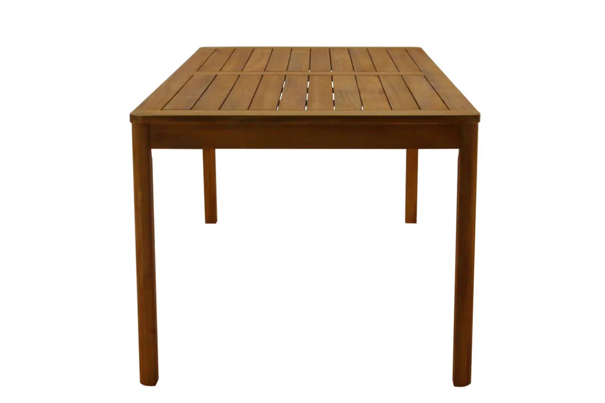 Miliboo Rechteckiger Gartentisch aus Massivholz L180 cm AKIS* Gartentische