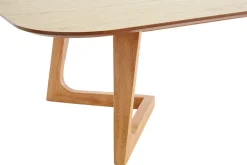 Miliboo Rechteckiger skandinavischer Couchtisch aus hellem Holz L150 cm JUKE* Couchtische