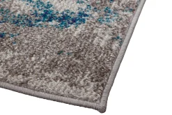 Miliboo Rechteckiger Teppich mit abstraktem Muster in Blau 160x230 cm CAPS* Teppiche|Alle Dekoration
