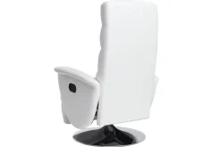Miliboo Relax-Sessel manuell verstellbar Weiß NELSON* Relaxsessel|Sessel