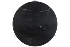 Miliboo Runder Couchtisch aus schwarzem Marmor D 90 cm BUMCELLO* Couchtische