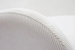 Miliboo Schaukelstuhl beige Cord-Stoff ESKUA* Schaukelstühle|Sessel