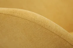 Miliboo Schaukelstuhl Kind Stoff Gelb Beine Metall und Holz JHENE* Design-sessel|Schaukelstühle