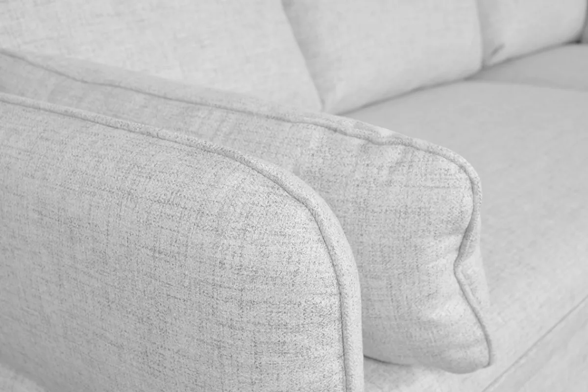 Miliboo Schlaf-Ecksofa rechts mit Stauraum hellgrau DRISS* Schlafsofas|Ecksofas
