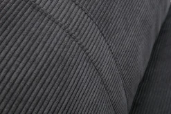 Miliboo Schlafsessel aus Cord in Dunkelgrau 1-Sitzer SPENCER* Schlafsessel