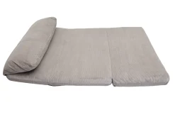 Miliboo Schlafsessel aus Cord in Hellgrau 2-Sitzer SPENCER* Schlafsessel