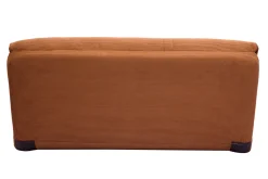 Miliboo Schlafsessel aus Cordstoff in Kupferbraun 2-Sitzer SPENCER* Schlafsessel