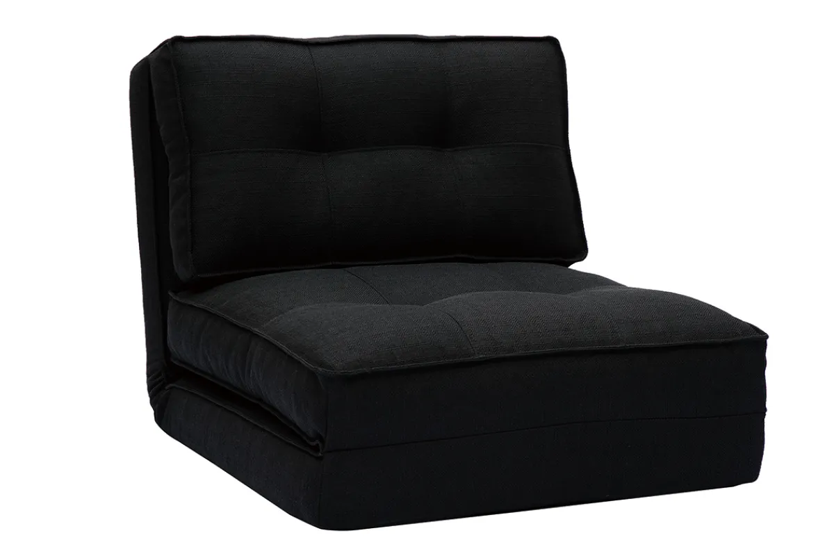 Miliboo Schlafsessel schwarz SALLY*Kinder Schlafsessel|Kinderbetten