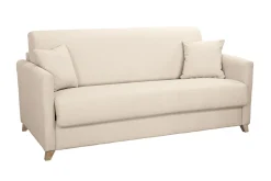 Miliboo Schlafsofa 3 Plätze skandinavisch beige SKANDY* Schlafsofas
