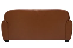 Miliboo Schlafsofa aus braunem Leder 3-Sitzer CLUB* Schlafsofas|Ledersofas