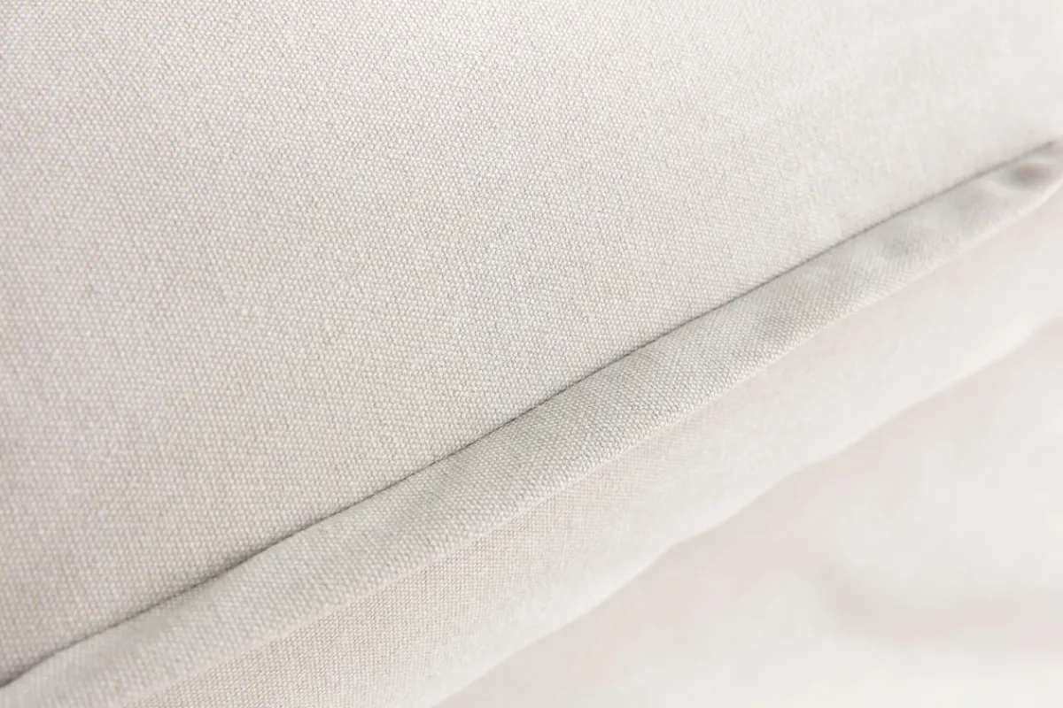 Miliboo Schlafsofa mit abnehmbarem Bezug aus beiger Baumwolle ALDO* Schlafsofas