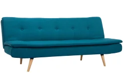 Miliboo Schlafsofa 3-Sitzer blaugrün SENSO* Schlafsofas