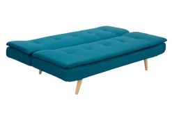 Miliboo Schlafsofa 3-Sitzer blaugrün SENSO* Schlafsofas